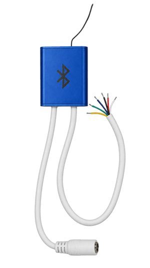 Smart Bluetooth RGBW controller on a transparent background