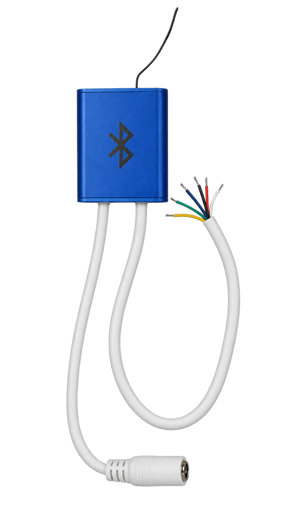 Smart Bluetooth RGBW controller on a transparent background