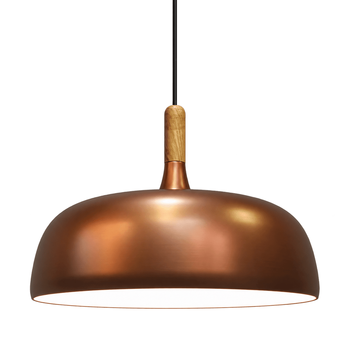 Soho Copper Pendant Light, transparent background product image
