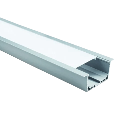 LED Extrusion - 50 x 32mm Recessed Profile Complete (2m)