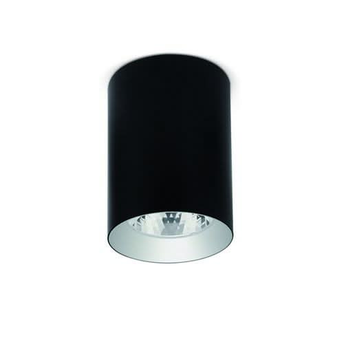 Black Portico Slim Surface Downlight - Dimmable