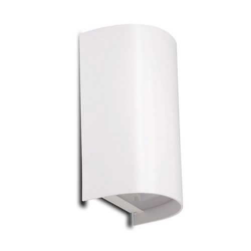 Evok White LED Outdoor Wall Light