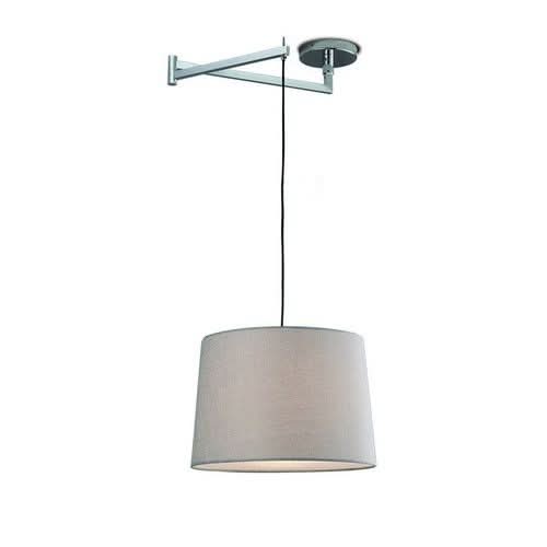 Swing White Metal Pendant Light