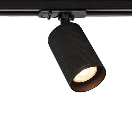 Boston Black GU10 Track Spot