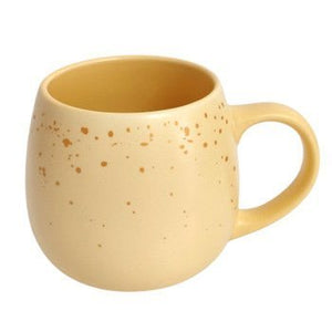 Speckled Gold Yellow Ceramic Mug - Future Decor