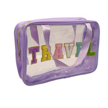Stylish Purple PVC Handlebag for Travel and Daily Use - Future Decor