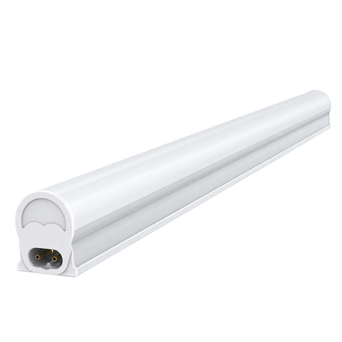 T5 LED Fitting - 10W 586mm (2 Foot), transparent background