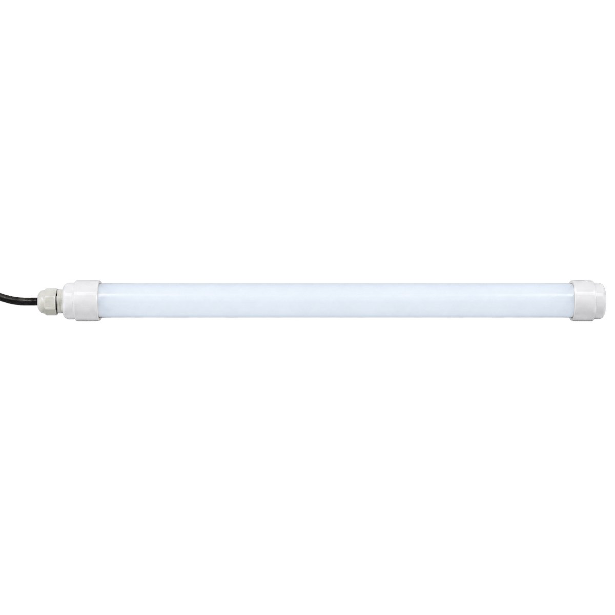T8 IP65 fridge freezer LED tube 3ft daylight on transparent background
