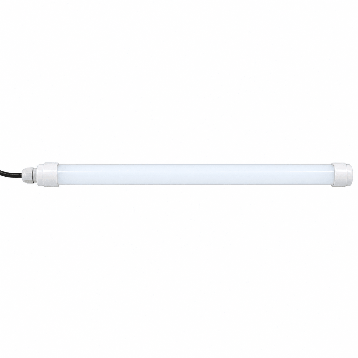 T8 IP65 fridge freezer LED tube 3ft daylight on white background
