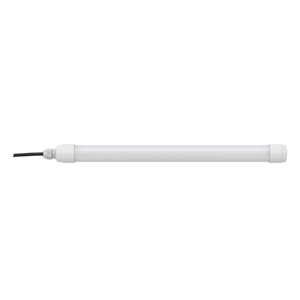 T8 IP65 fridge freezer LED tube 4ft warm white on transparent background