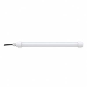 T8 IP65 fridge freezer LED tube 4ft warm white on white background