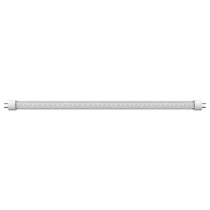 1500mm clear T8 LED tube warm white on white background