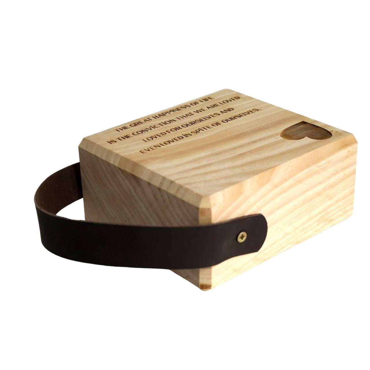 The Great Happiness Wooden Doorstop - Future Decor