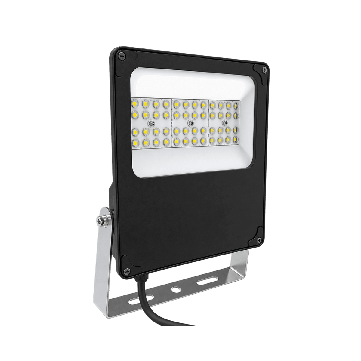 Thor 50W Coastal Floodlight - Cool White 4000K, transparent background, 1254 x 1254