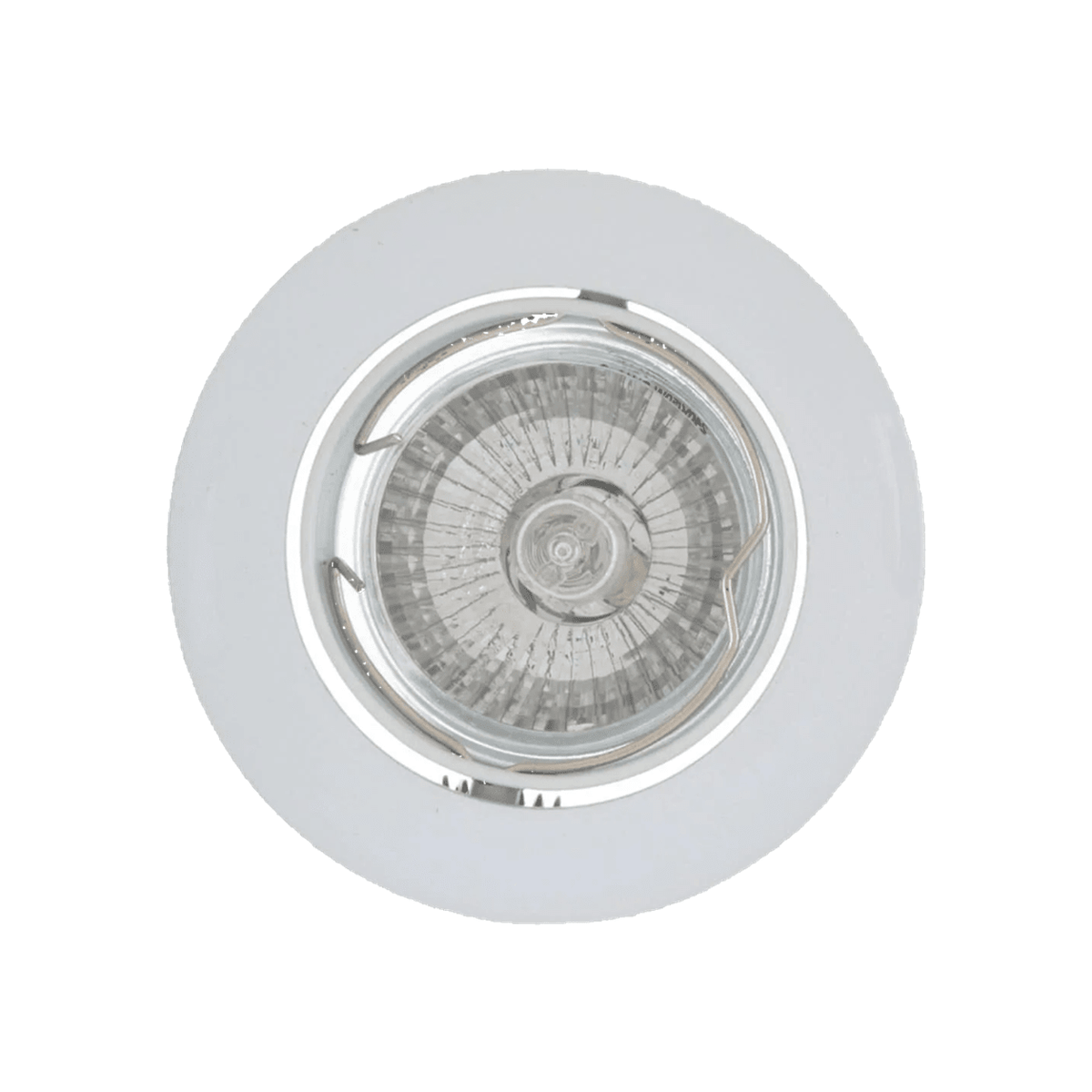 Tilt Metal Clip Downlight Holder - White, white background, 1254 x 1254