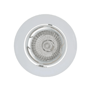 Tilt Metal Clip Downlight Holder - White, white background, 1254 x 1254