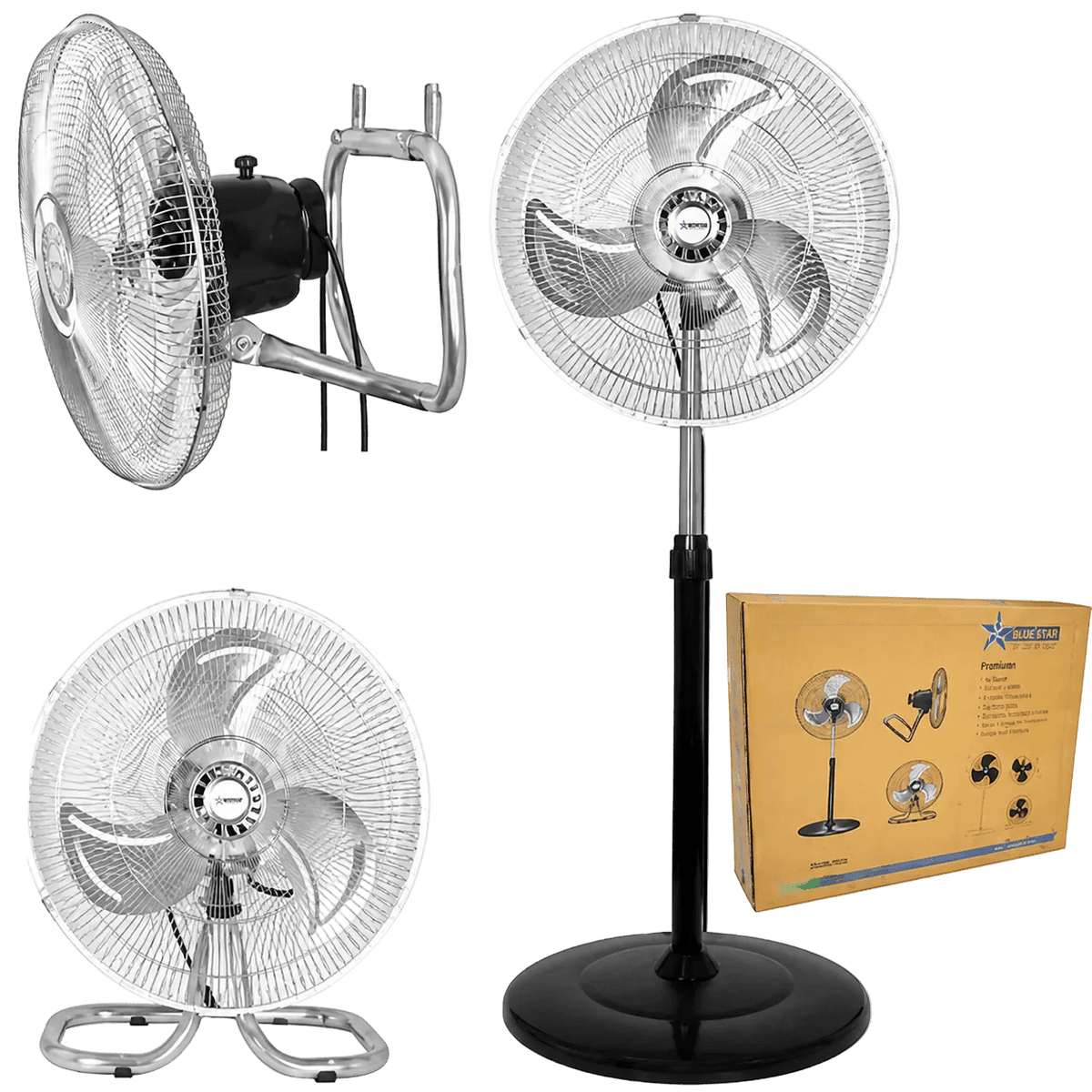 BreezeFlex 3-in-1 Adjustable Fan