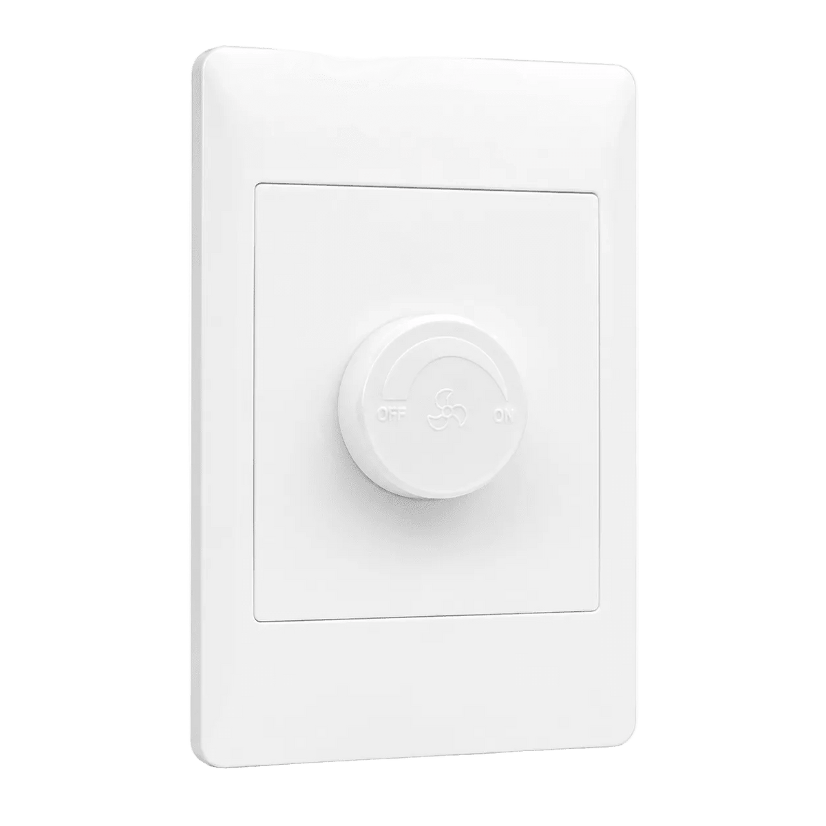 White Fan Speed Control Switch