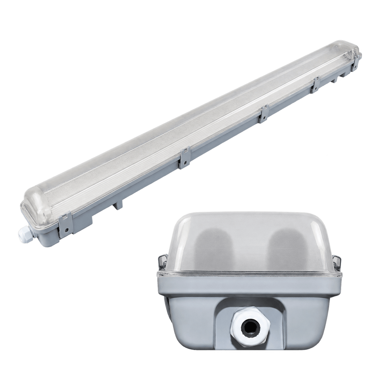 Stealth Max LED Tri-Proof Light - Double 1200mm product image on a transparent background