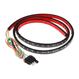 LED tail light strip coil with multi-pin connector
