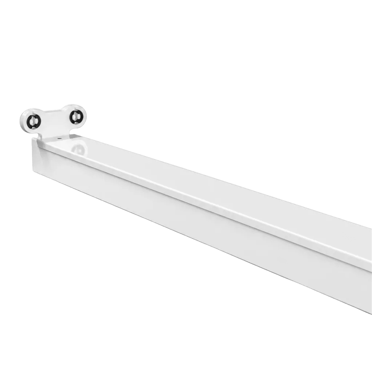 Double-channel 36W 1200mm UVC fluorescent T8 tube fitting, white background