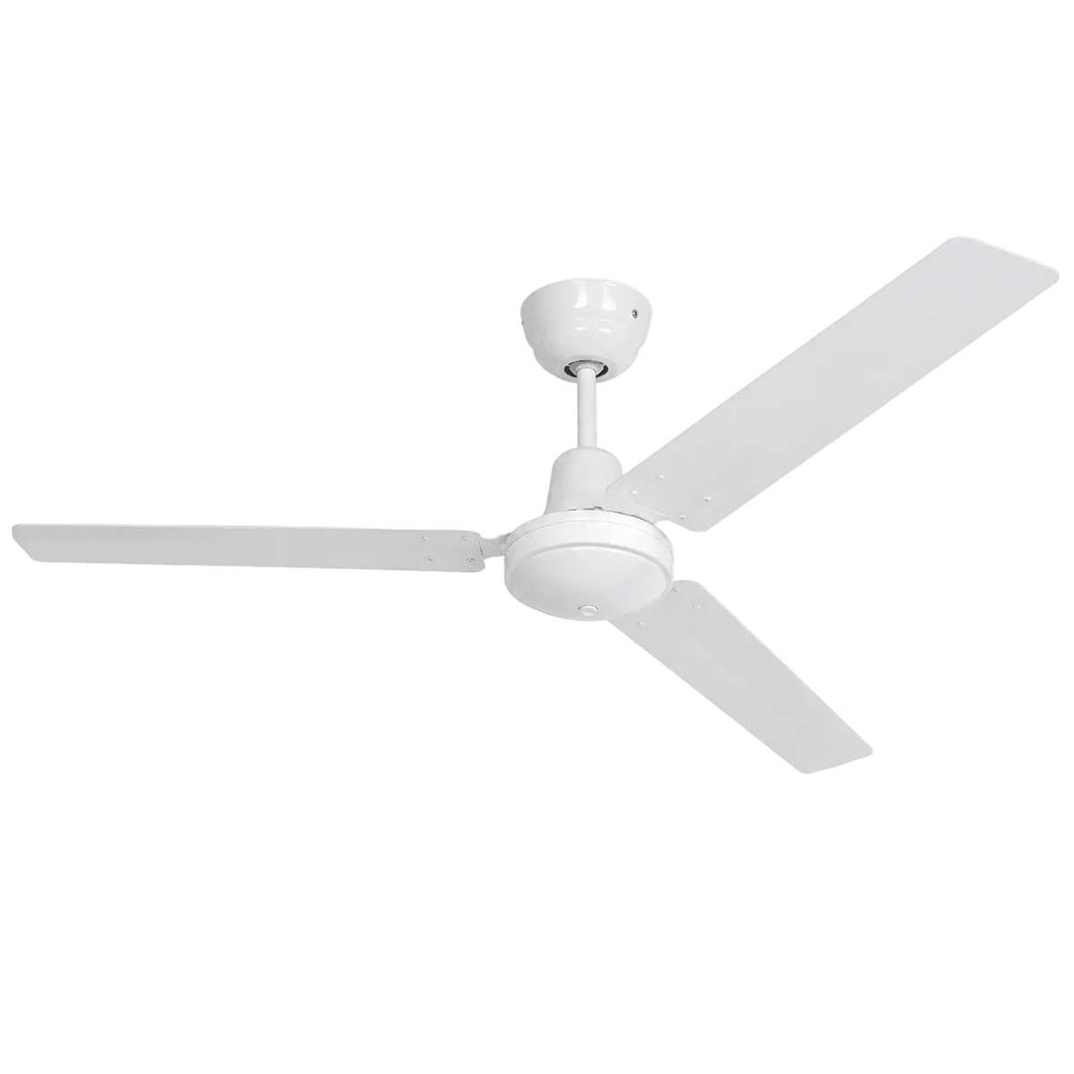 White Industrial Ceiling Fan 3 Blades