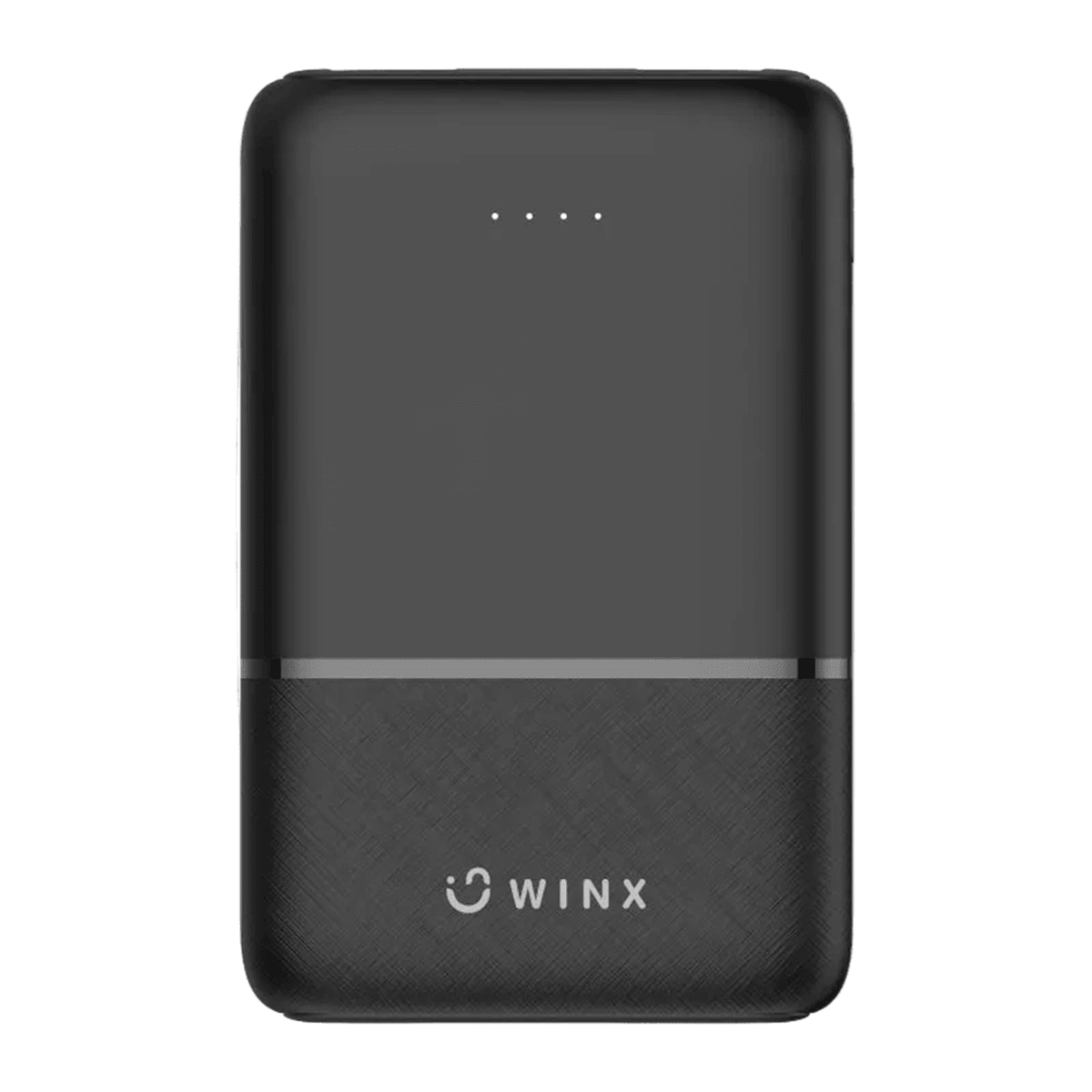 WINX GO Simple 5000mAh power bank on white background, 1254 × 1254