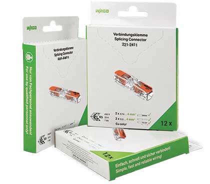 Wago Inline Splicing Connector - 12 Pack - Future Light - LED Lights South Africa