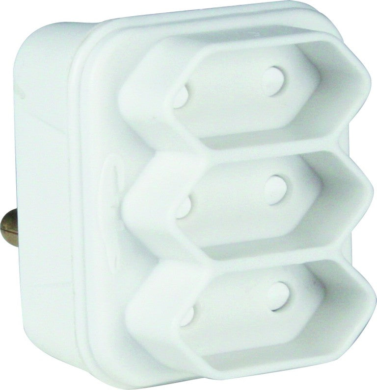 RSA Triple Euro Adaptor (Launch Special) - Future Light - LED Lights South Africa