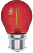 LED Bulb - 1W Transparent Filament Golf Ball (2 Pack) - Future Light - LED Lights South Africa
