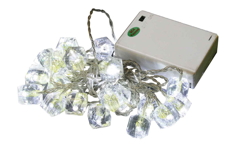 LED Fairy Lights - Crystal Caps 2 Meter / Battery Operated - Future Light - LED Lights South Africa