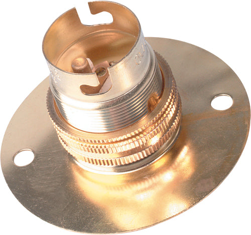 Brass Lampholder B22 63mm - Future Light - LED Lights South Africa