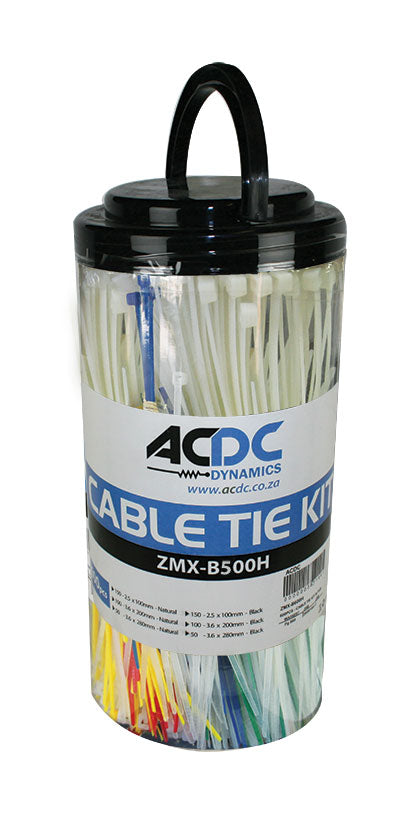 Cable Ties - 500 Piece Bulk Pack - Future Light - LED Lights South Africa