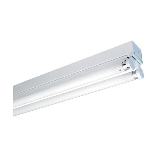Open Channel LED Fluorescent Tube Fitting - 5 Foot Single & Double Fitting - Future Light - LED Lights South Africa
