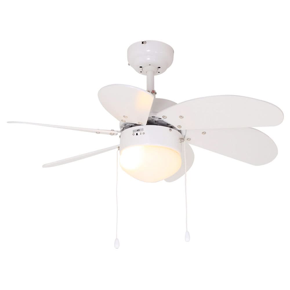 Fan Turbo Swirl 6 Blades White - Future Light - LED Lights South Africa
