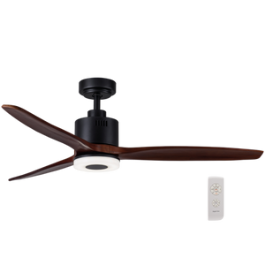 Metal, ABS and Wood LED Ceiling Fan - Future Light - LED Lights South Africa