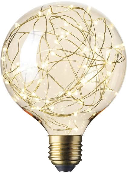 7W LED G95 Opal Filament Bulb