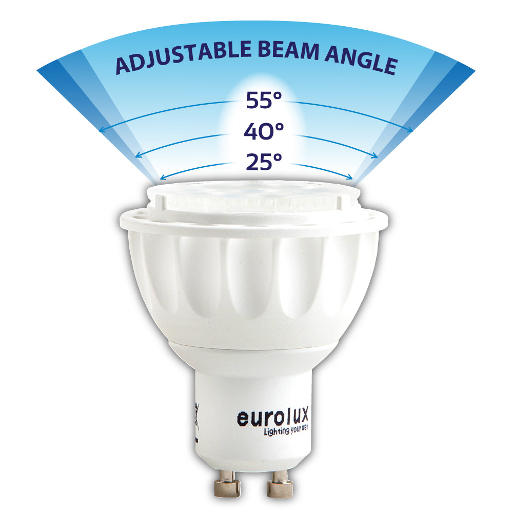 LED Down Light - 6W GU10 Adjustable Beam Angle - Future Light - LED Lights South Africa