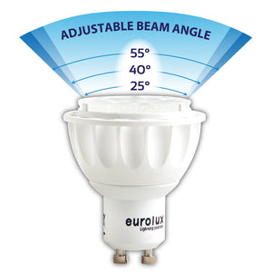 LED Down Light - 6W GU10 Adjustable Beam Angle - Future Light - LED Lights South Africa
