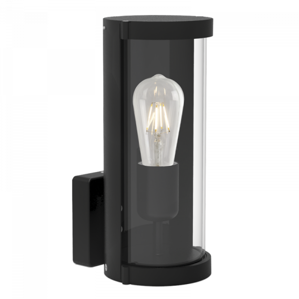 LED Wall Light Aluminium Lantern with Clear Glass - Future Light - LED Lights South Africa