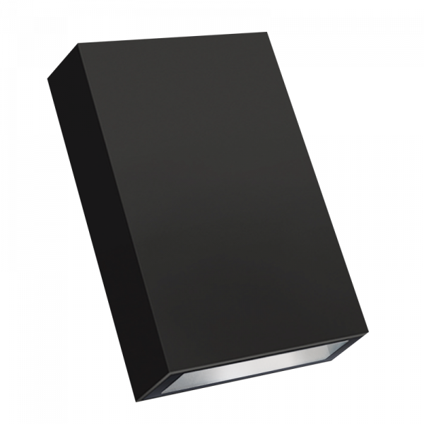 4W Black PC Outdoor LED Wall Light, IP65 Up & Down Facing - Future Light - LED Lights South Africa