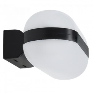 10W Black PC Outdoor LED Wall Light, IP65 Up & Down Facing - Future Light - LED Lights South Africa