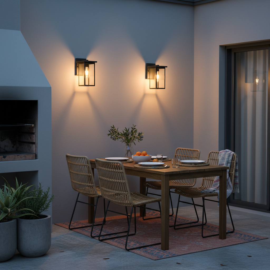Clarens Outdoor Wall Light - Future Light - LED Lights South Africa