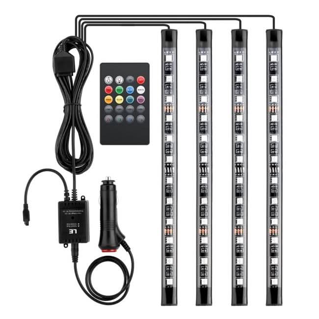 LED Strip Light - Dashboard Lighting Kit - RGB & Music Control