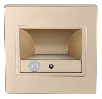 LED Foot Light - Motion Sensor Black / White / Gold - Future Light - LED Lights South Africa