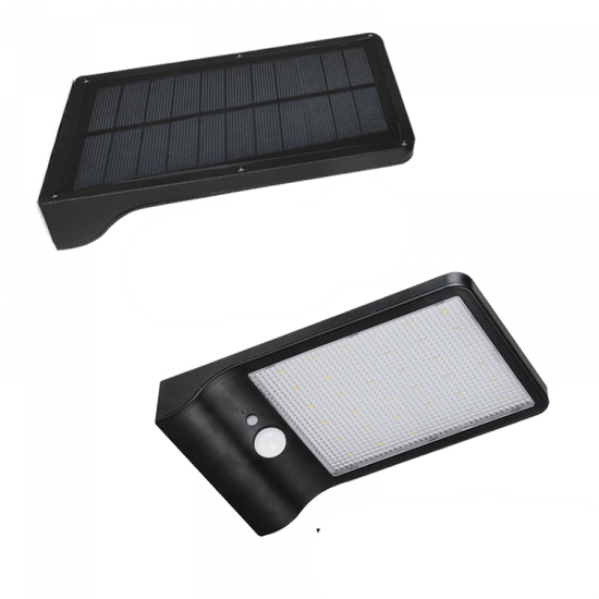 Motion sensor security light triggers with motion