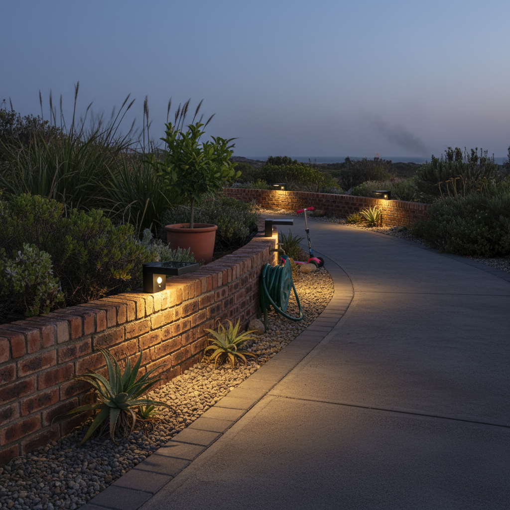 Outdoor Solar LED Sensor Wall Lamp Box - Future Light - LED Lights South Africa