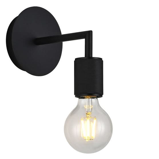 Trend Plain Wall Light - Black - Future Light - LED Lights South Africa