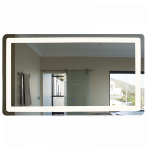Rectangular LED Mirror with On / Off Mirror Touch Switch - Future Light - LED Lights South Africa