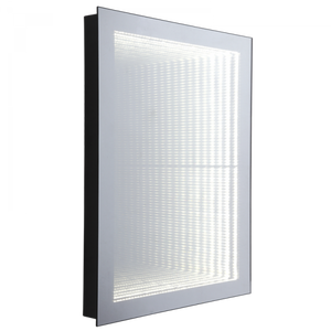 Steel and Glass Rectangular LED Infinity Mirror - Future Light - LED Lights South Africa